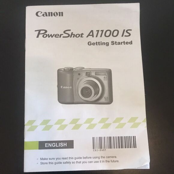 Canon PowerShot A1100IS 12.1 MP Digital Camera 4x Optical Image Stabilized WORKS - Picture 9 of 9